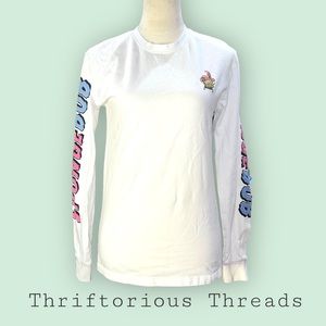 SpongeBob Square Pants Long Sleeve Graphic Tee